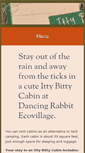 Mobile Screenshot of ittybittycabins.com